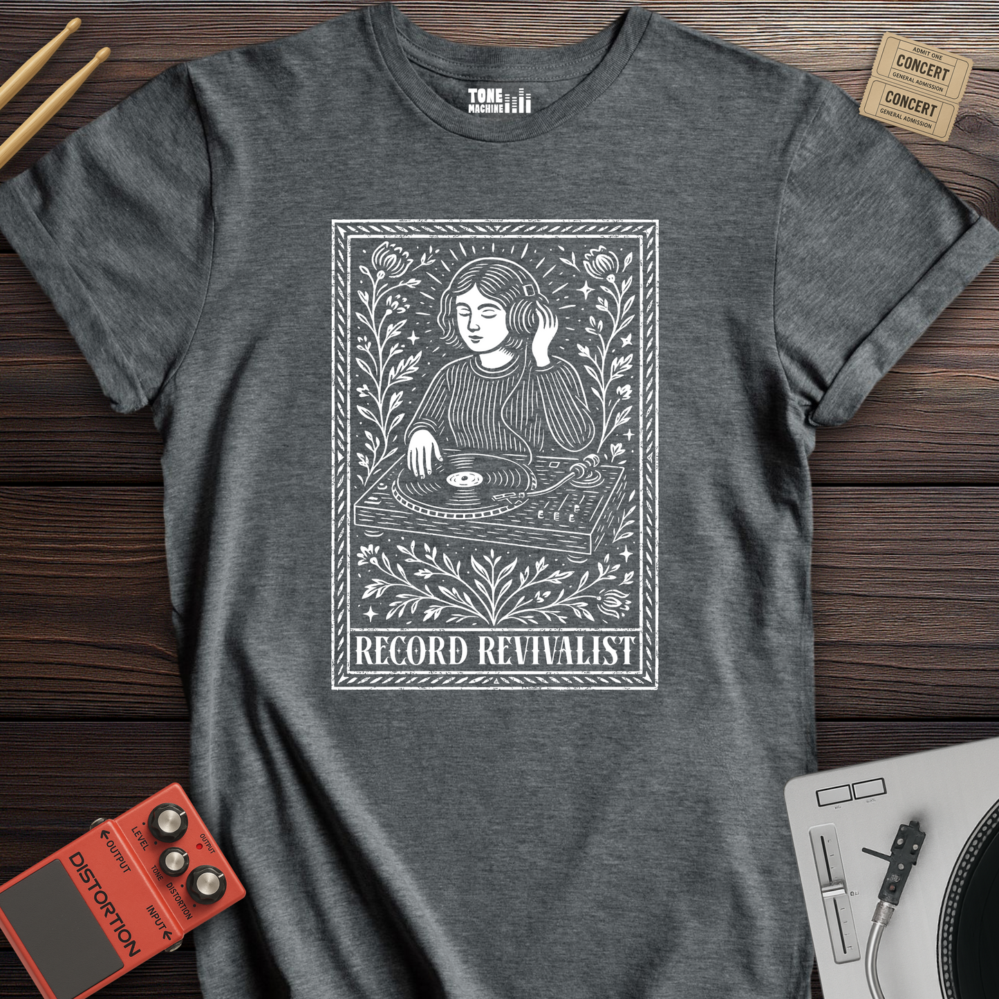 Record Revivalist DJ T-Shirt