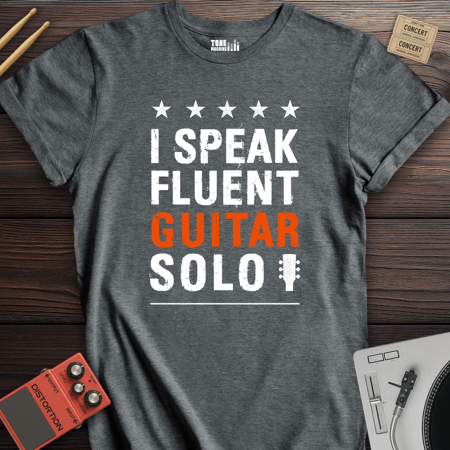 I Speak Fluent Guitar Solo Tshirt