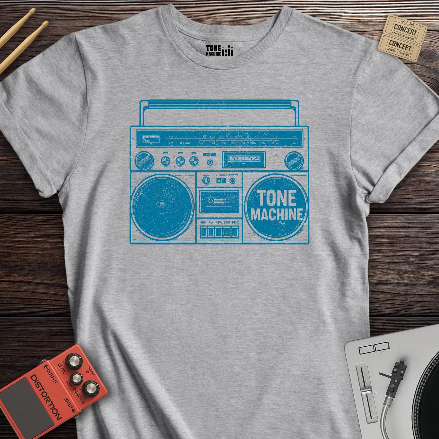 Tone Machine Classic Boombox T-Shirt