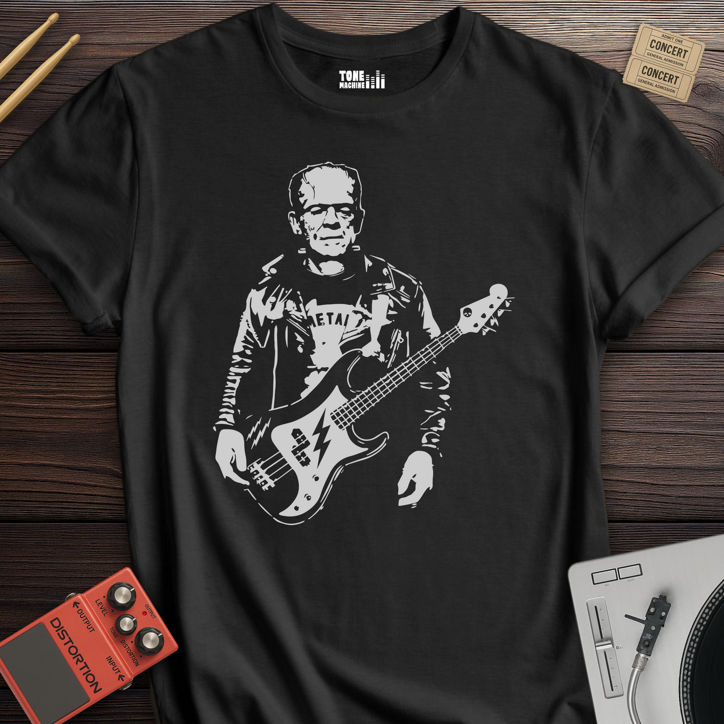 Frankenstein's Groove Bass T-Shirt