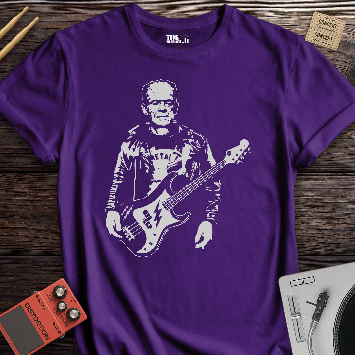 Frankenstein's Groove Bass T-Shirt