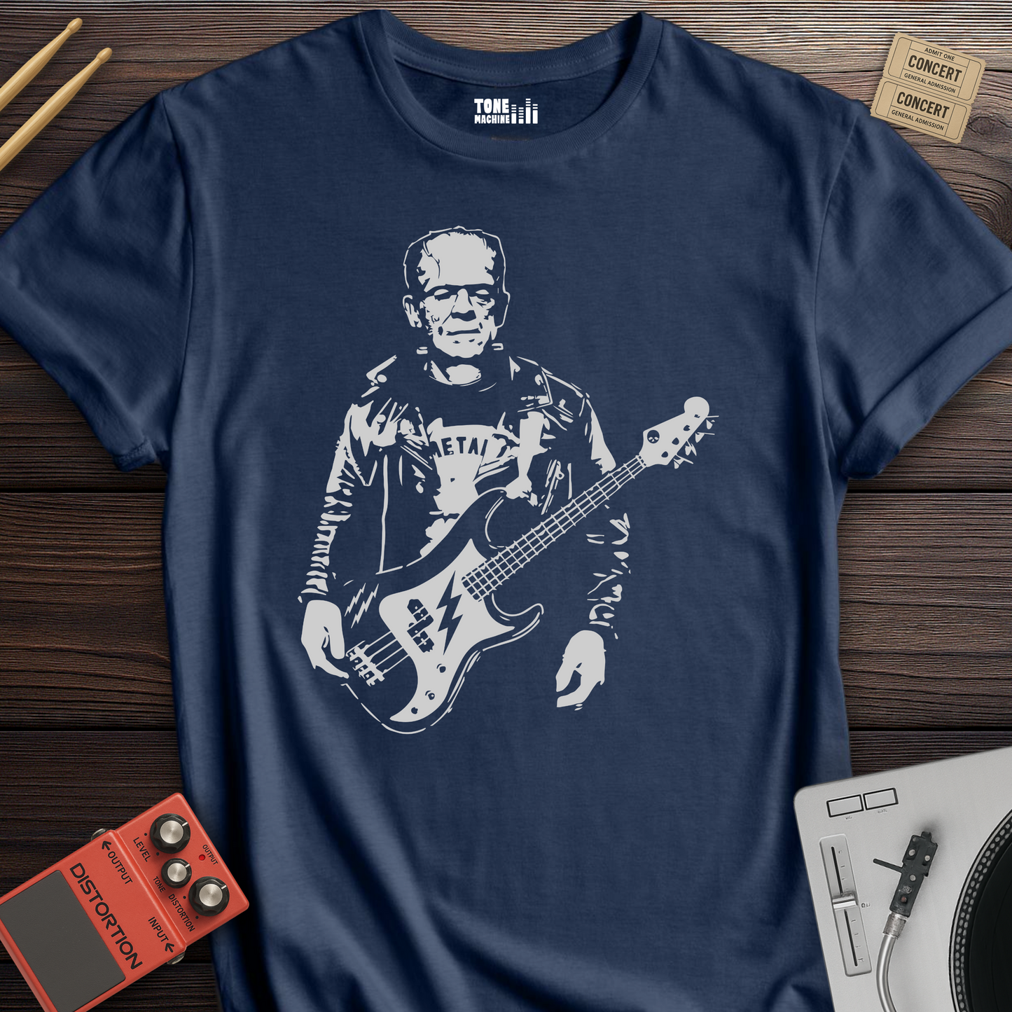Frankenstein's Groove Bass T-Shirt