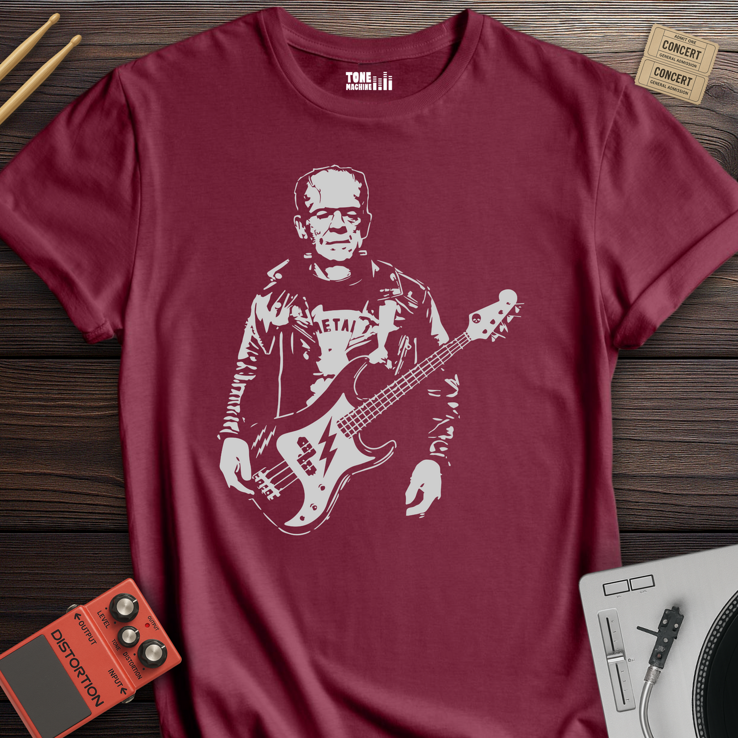 Frankenstein's Groove Bass T-Shirt