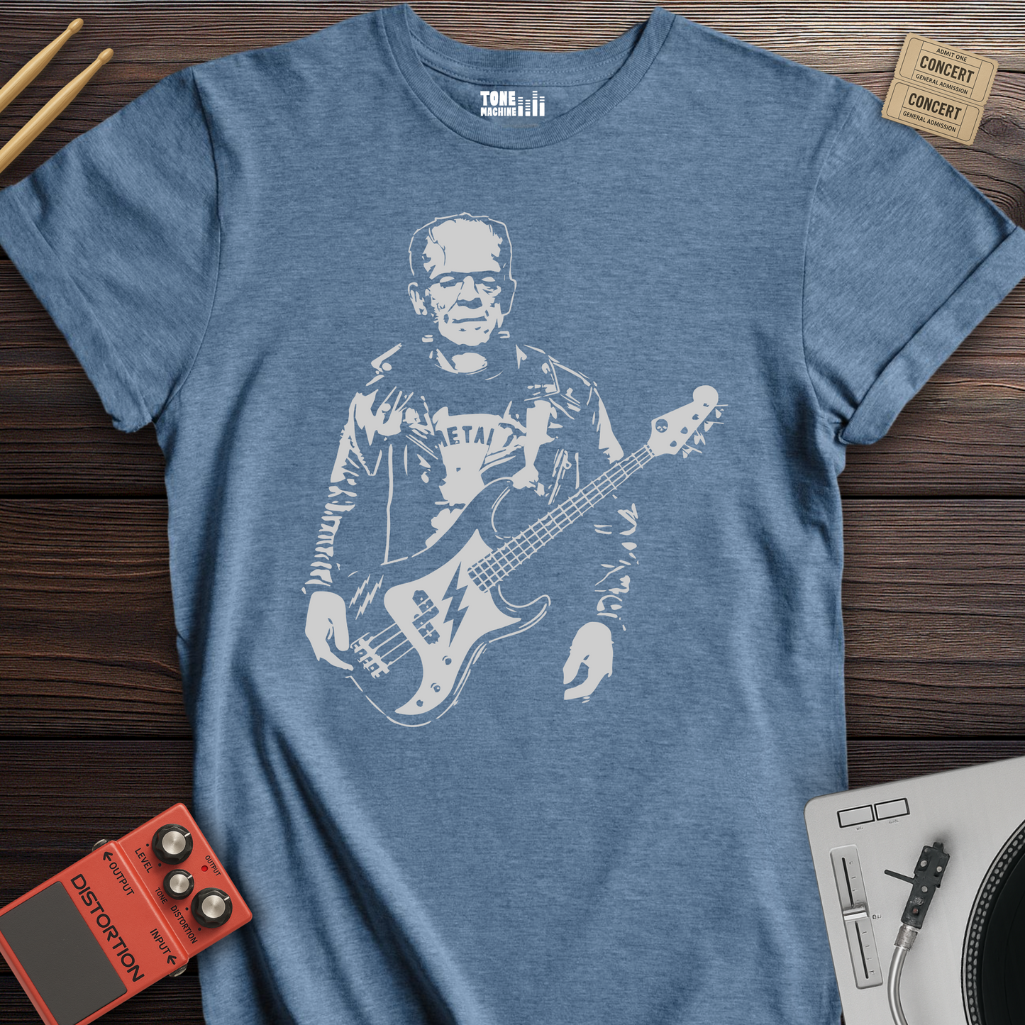 Frankenstein's Groove Bass T-Shirt