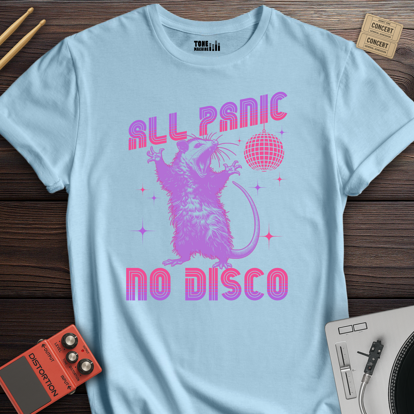 All Panic No Disco T-Shirt