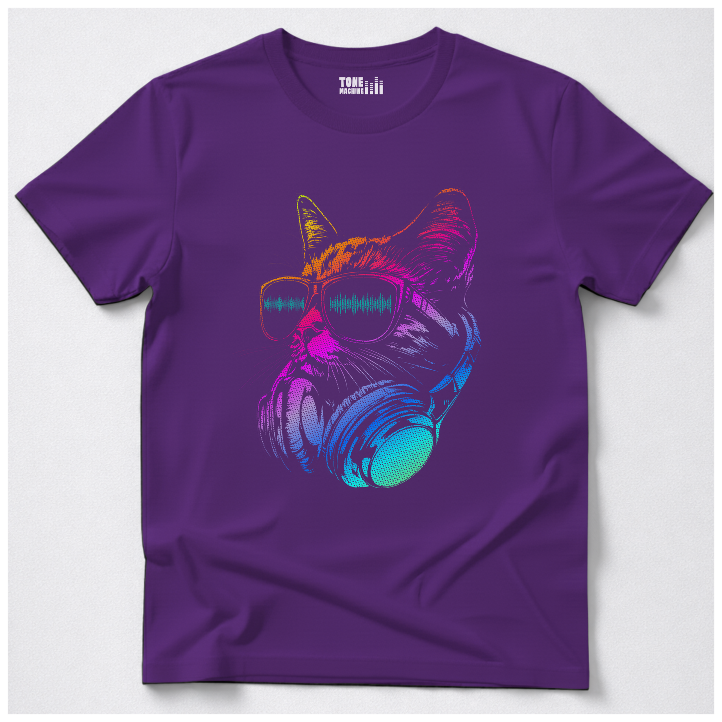 Raver Cat DJ T-Shirt