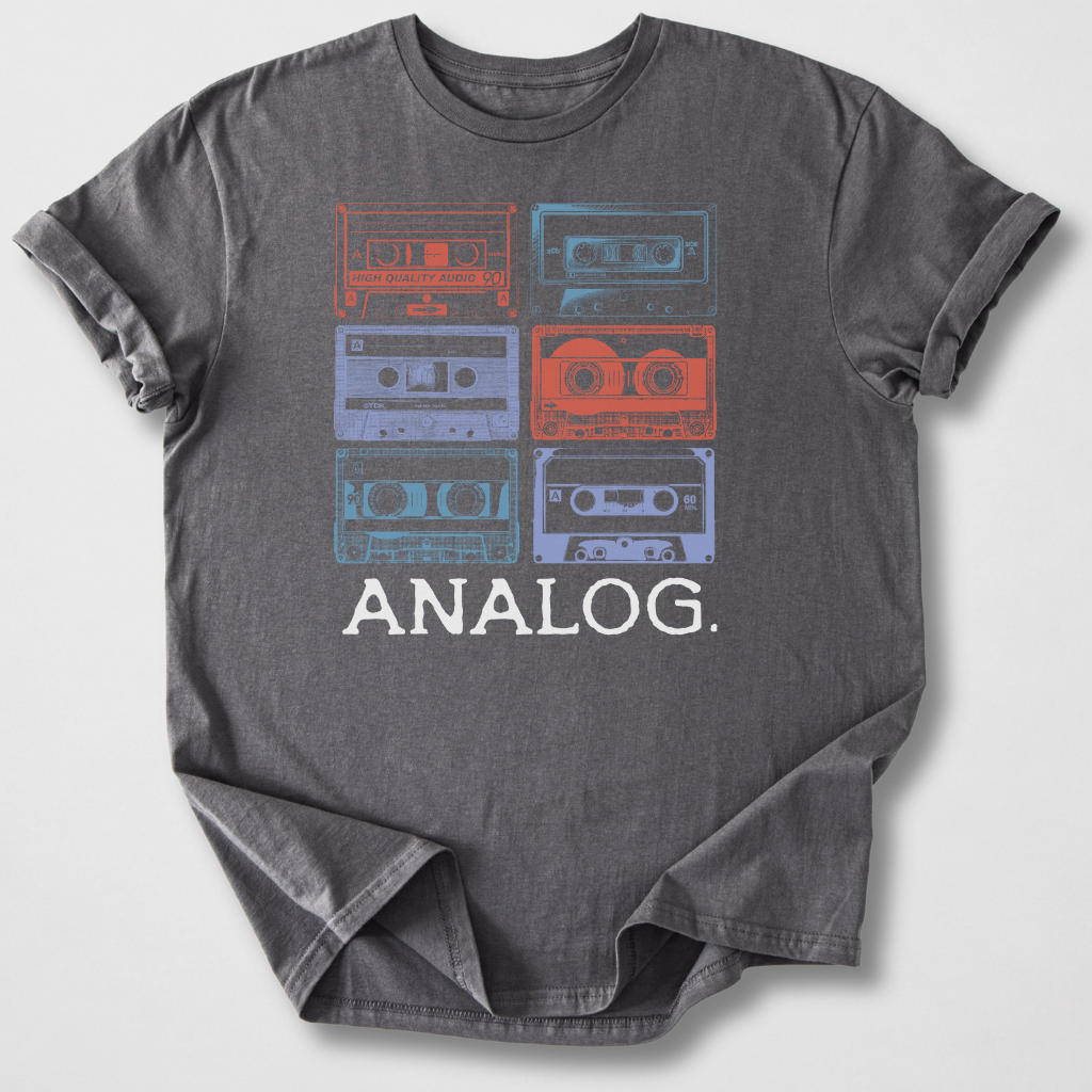 Analog Cassette Retro T-Shirt
