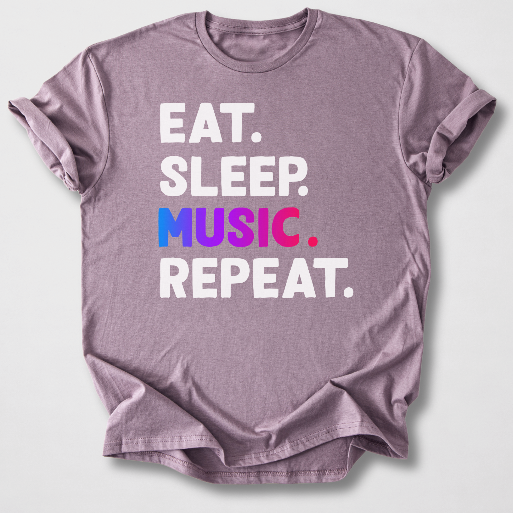 Eat Sleep Music Repeat T-Shirt