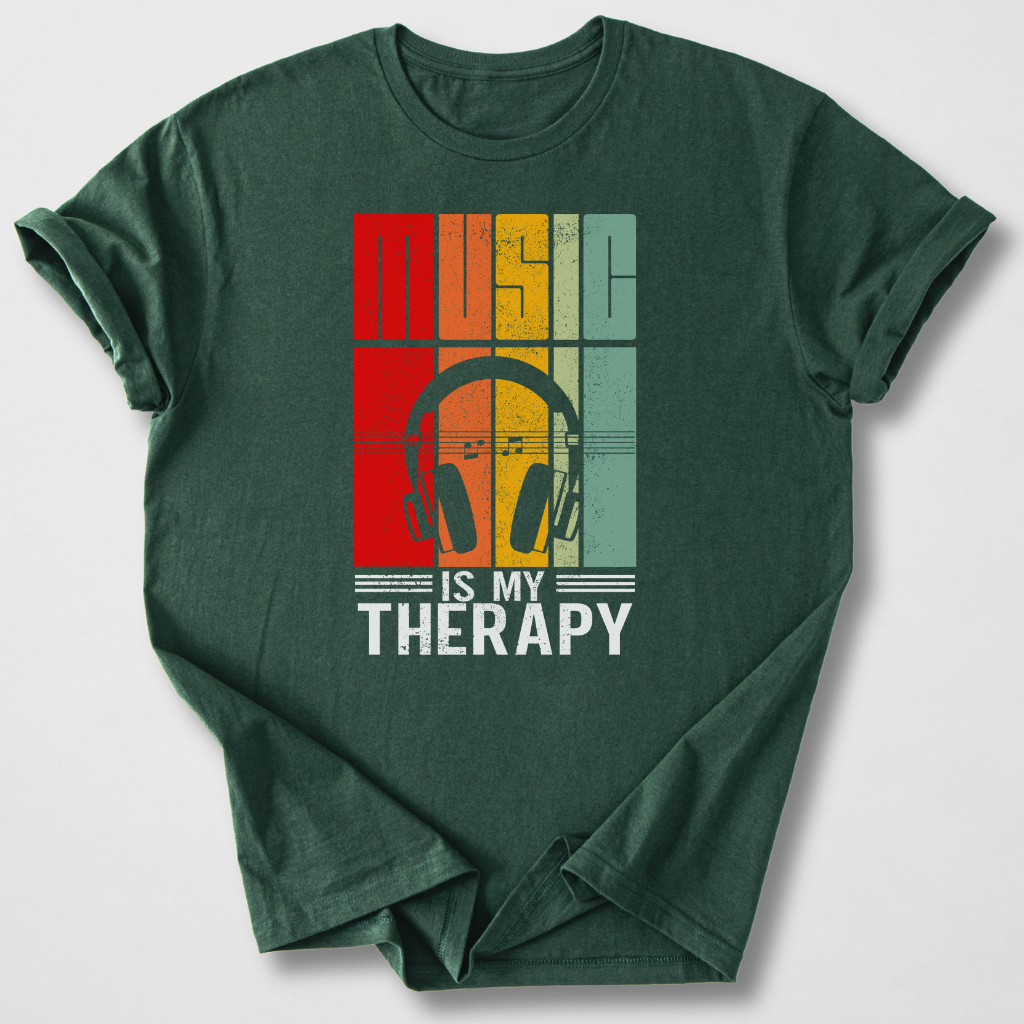 Music Is My Therapy T-Shirt