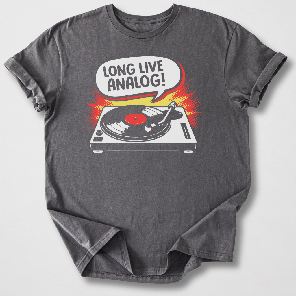 Long Live Analog Vinyl T-Shirt