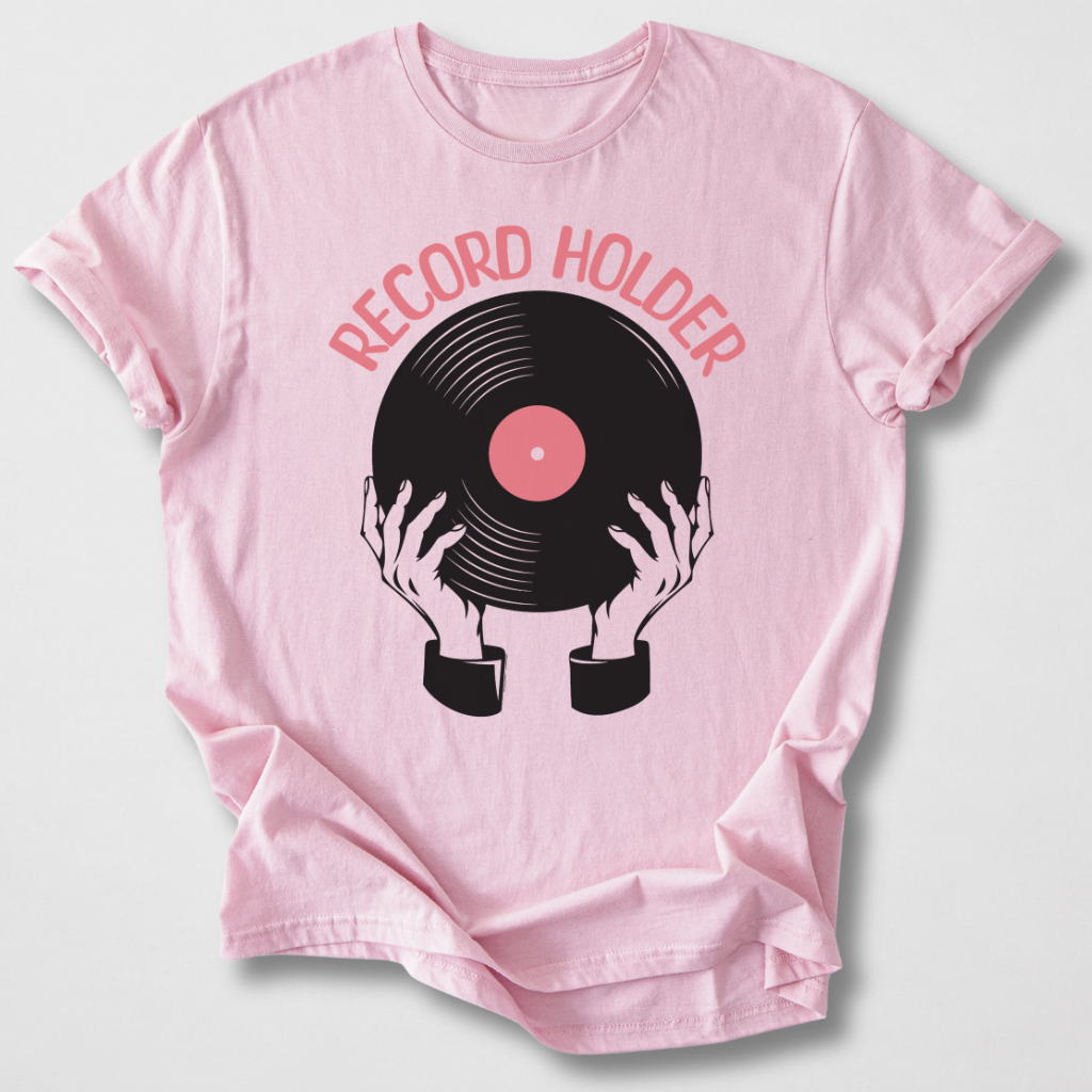 Record Holder Vinyl T-Shirt