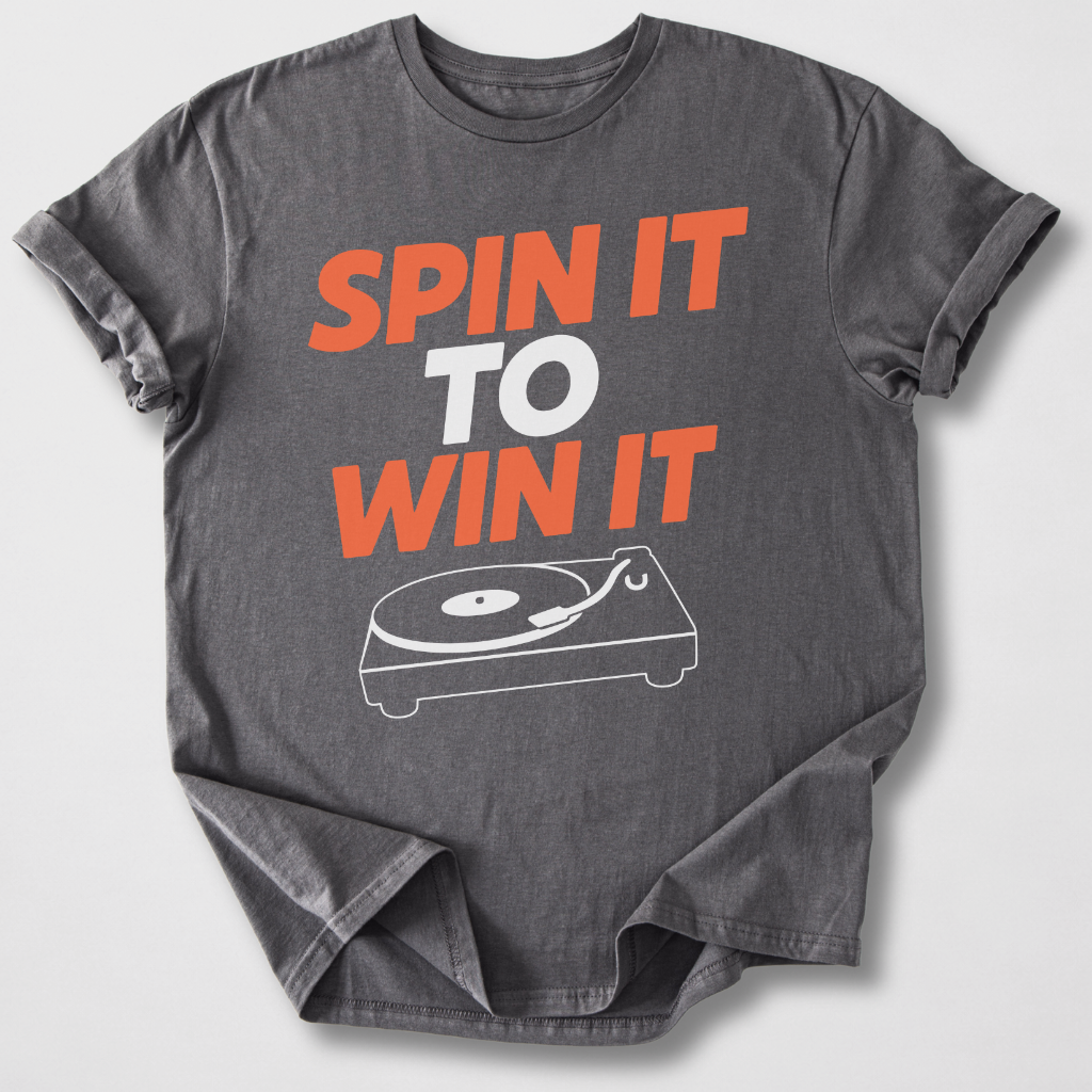Spin It To Win It Vinyl T-Shirt