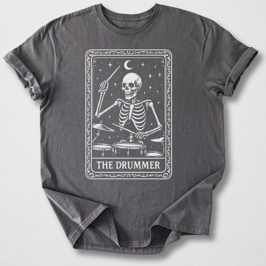 The Drummer Tarot Card T-Shirt