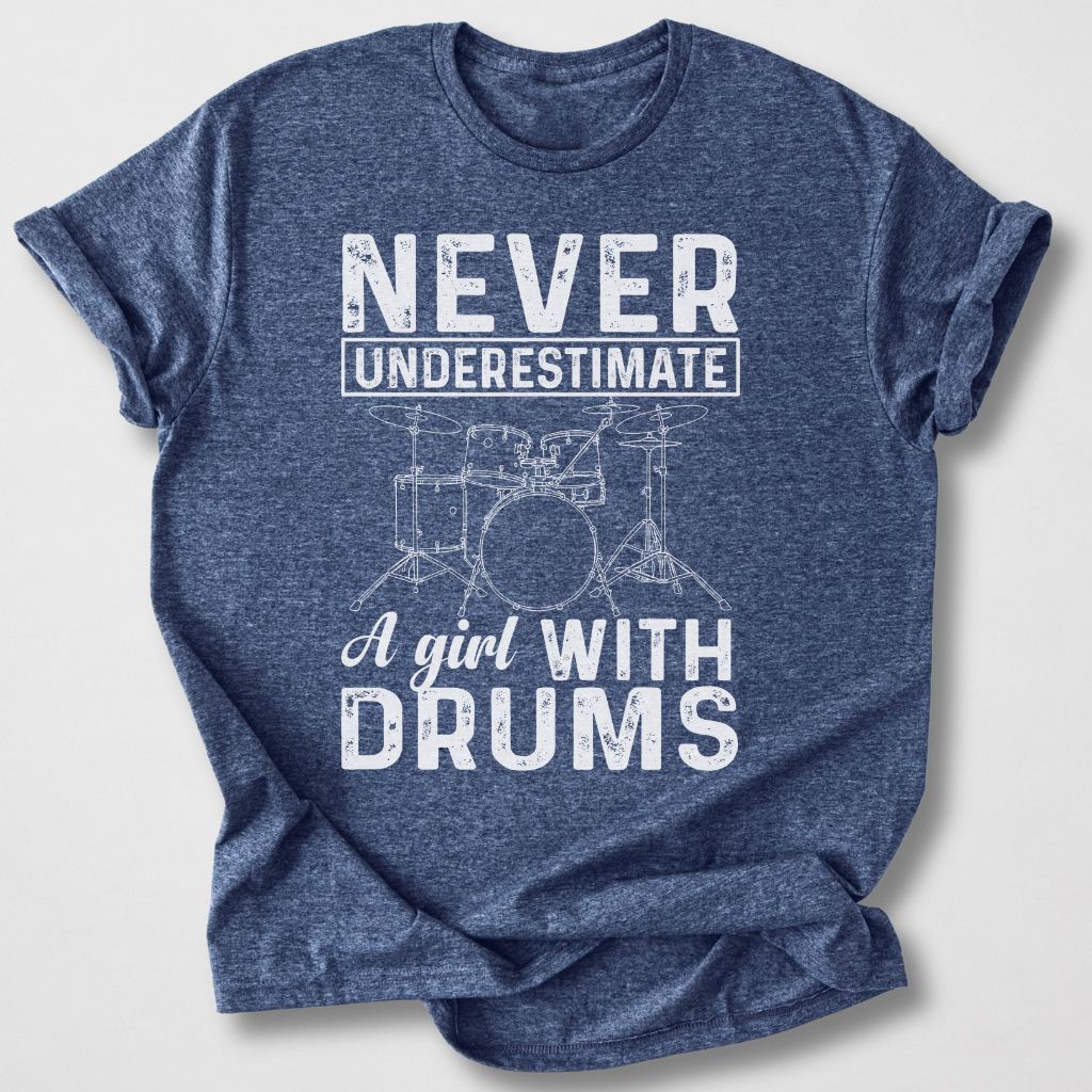 Drummer Girl T-Shirt