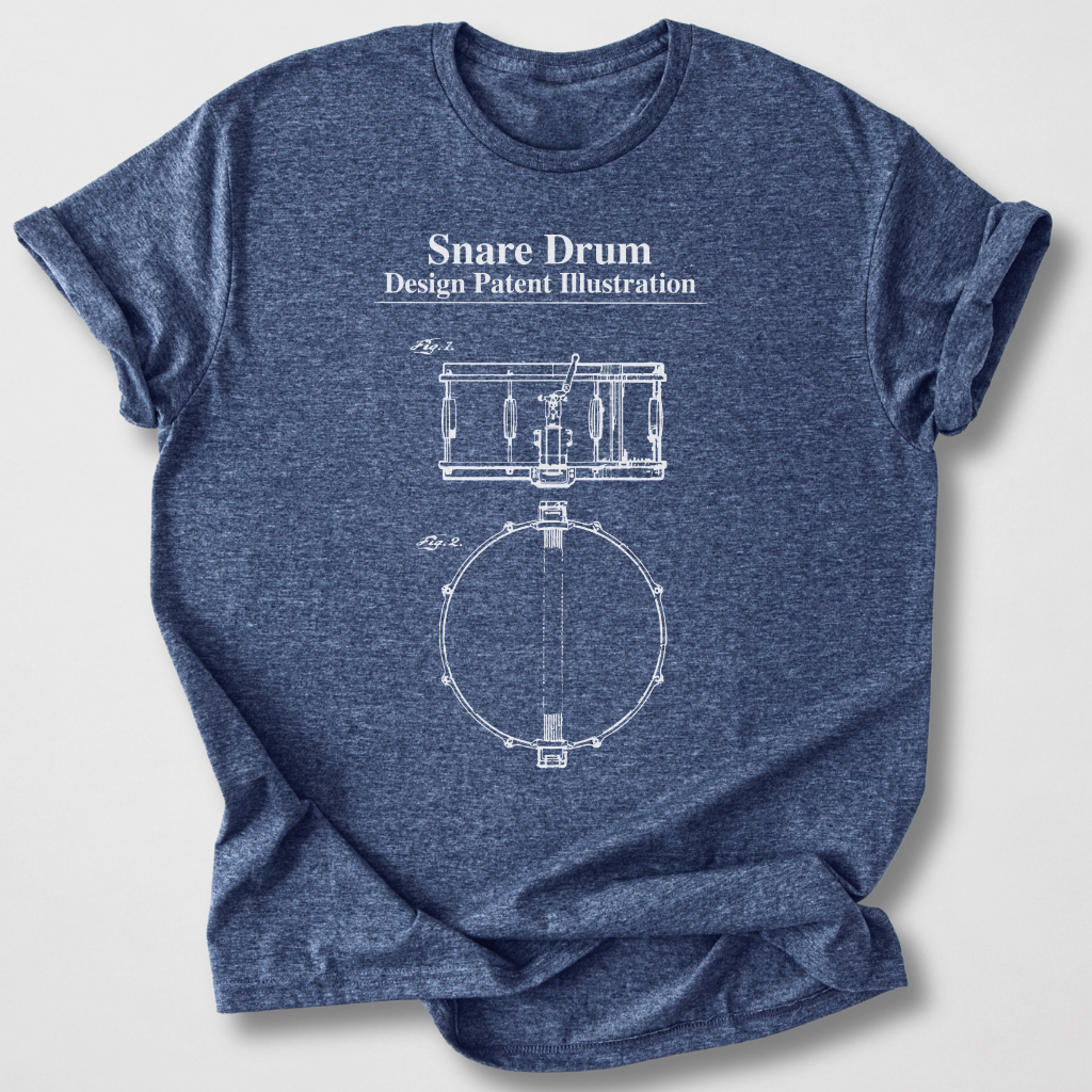 Snare Drum Patent T-Shirt