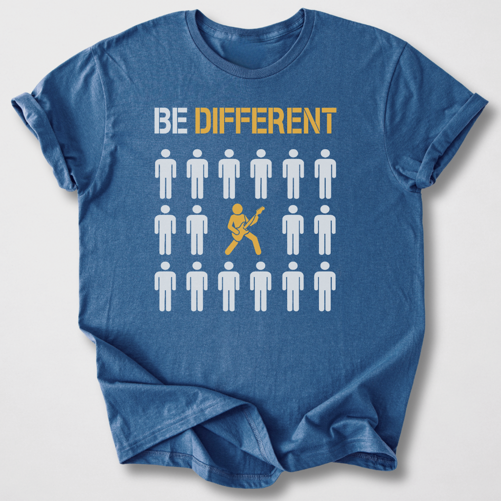 Be Different Guitar T-Shirt