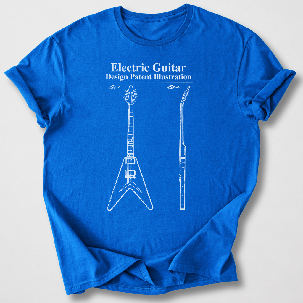 Guitar Patent T-Shirt