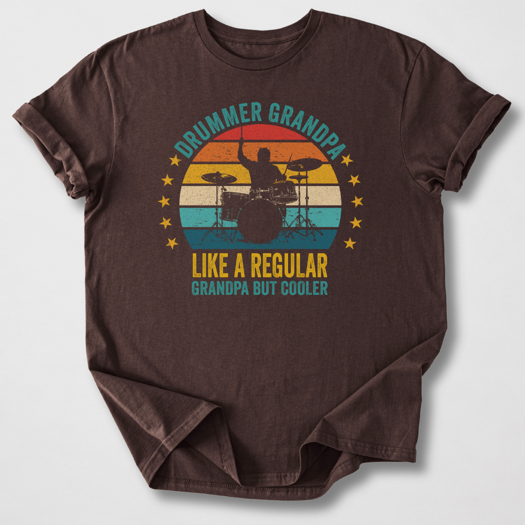 Drummer Grandpa T-Shirt