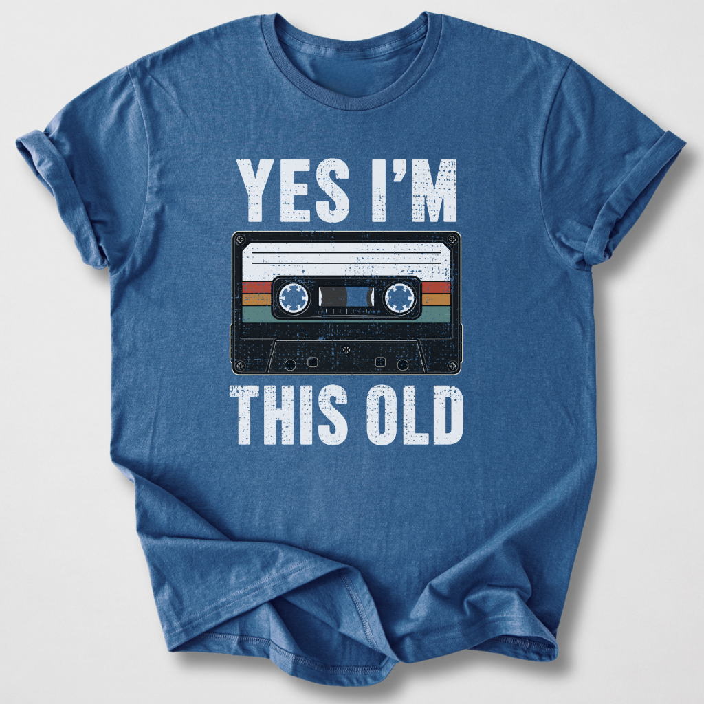 I'm This Old Cassette Retro T-Shirt