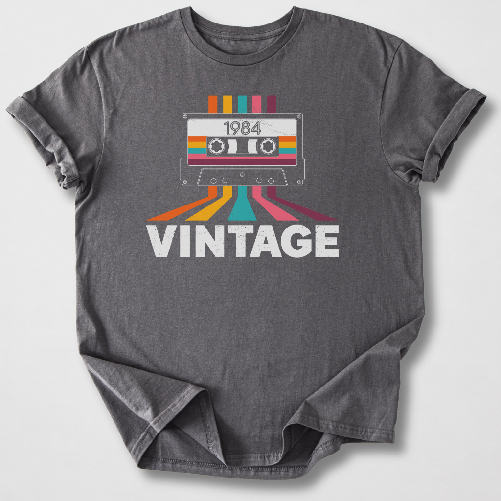 1984 Vintage Retro Cassette T-Shirt