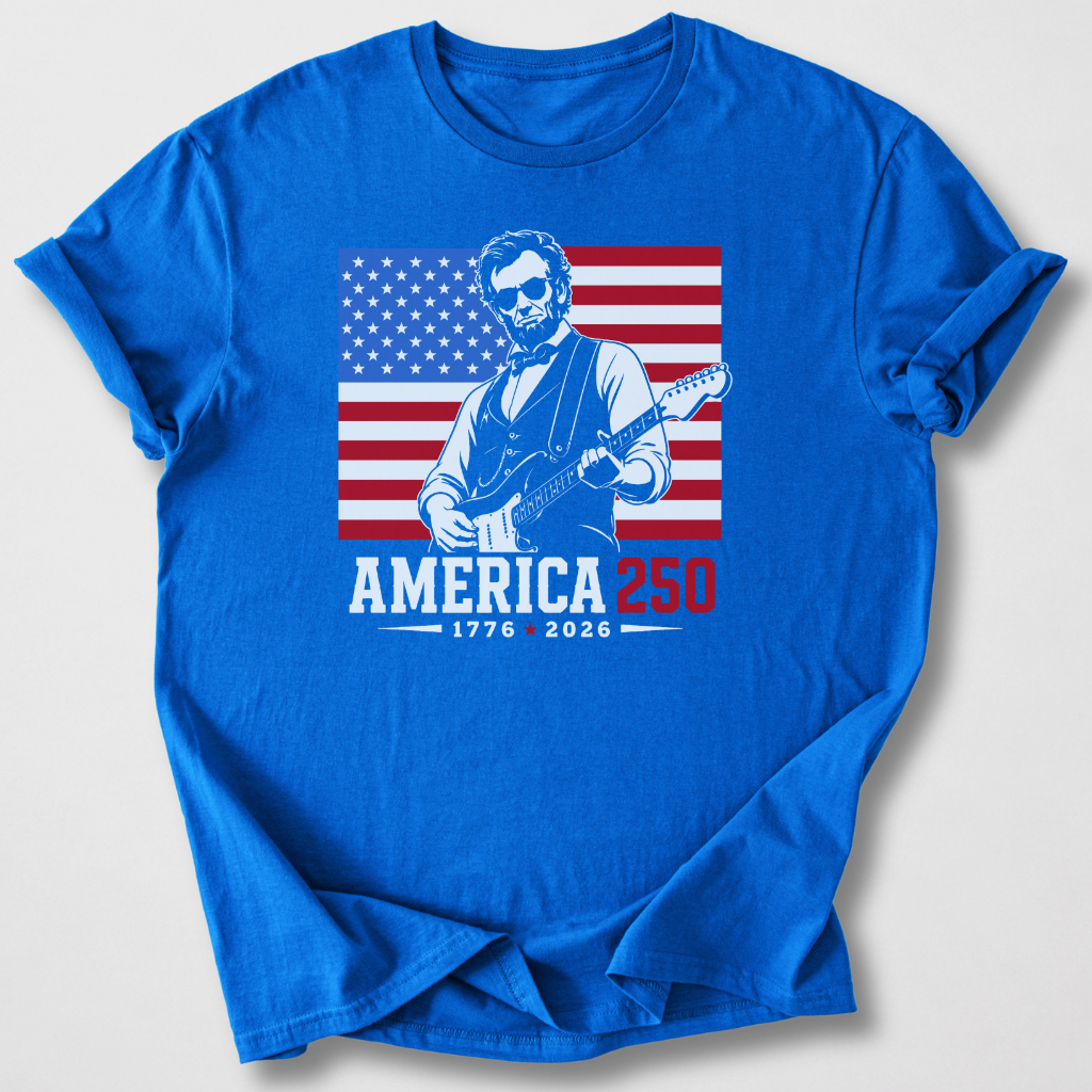 Stars Stripes & Strings Guitar T-Shirt