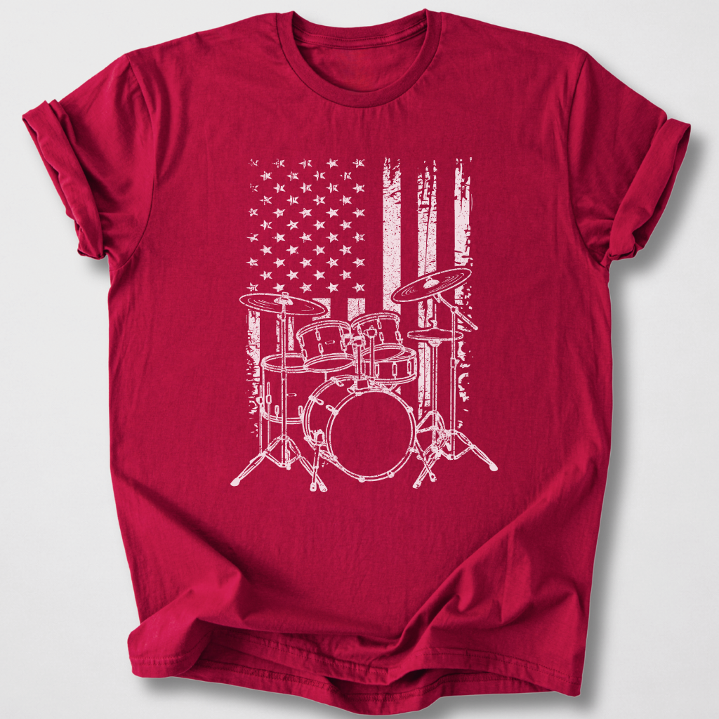 Vintage American Drummer T-Shirt