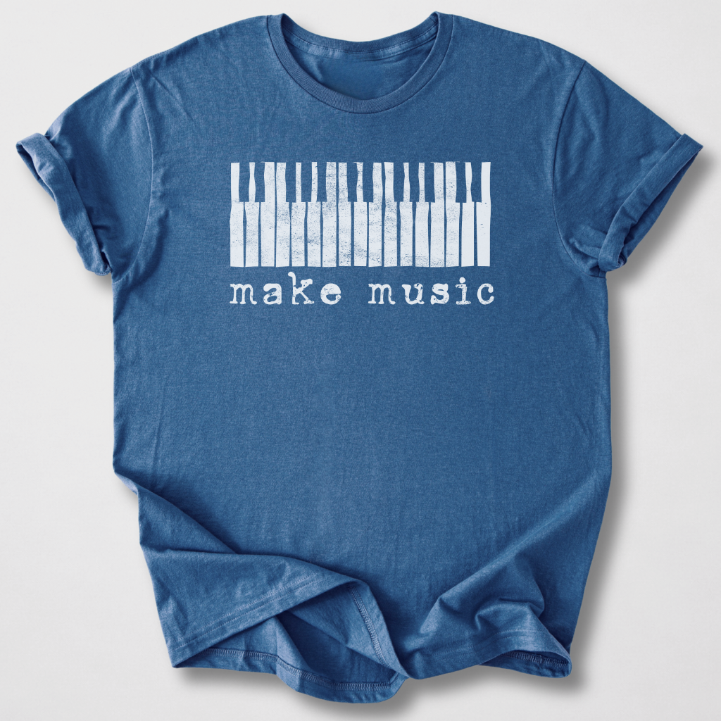 Make Music Piano T-Shirt