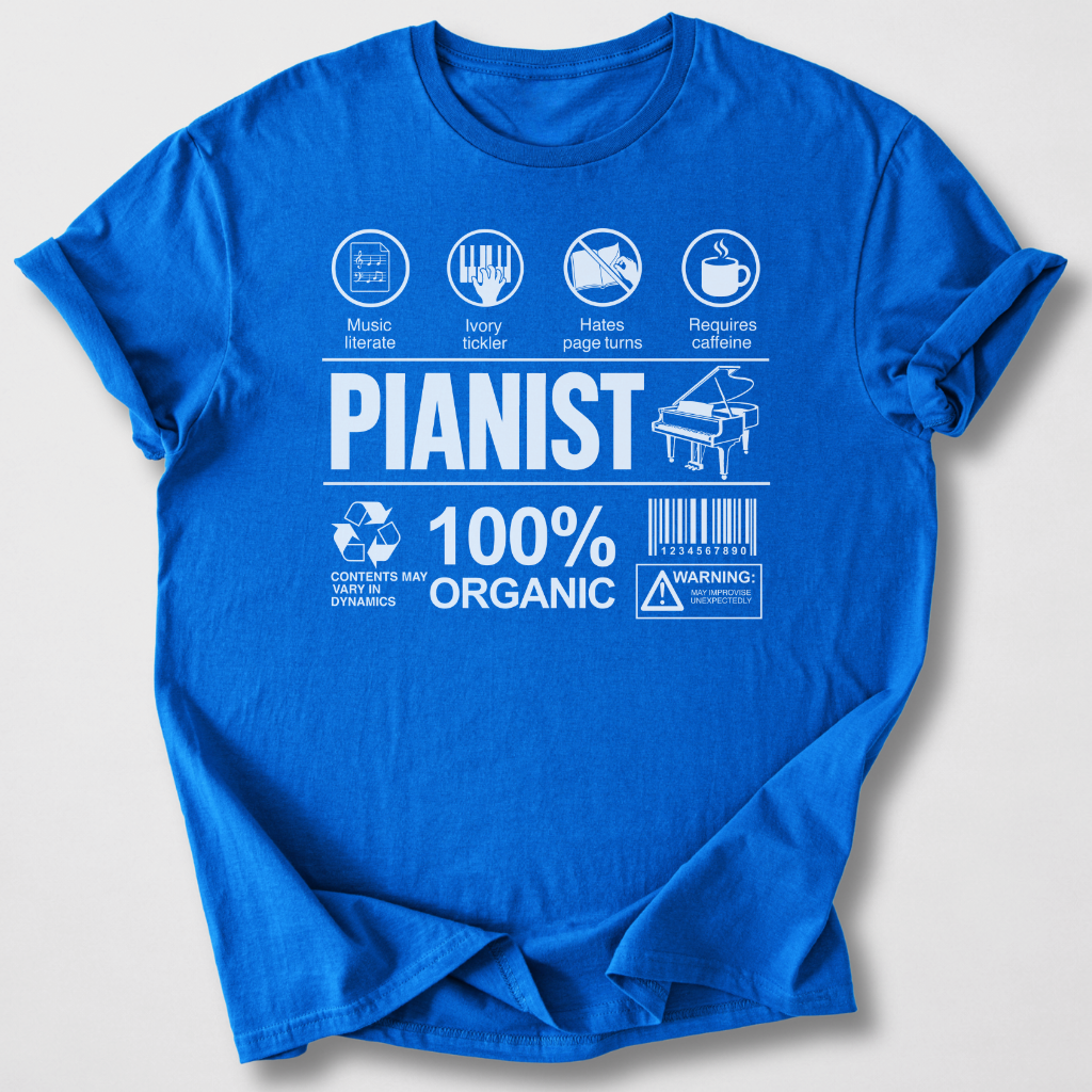 Pianist Label T-Shirt