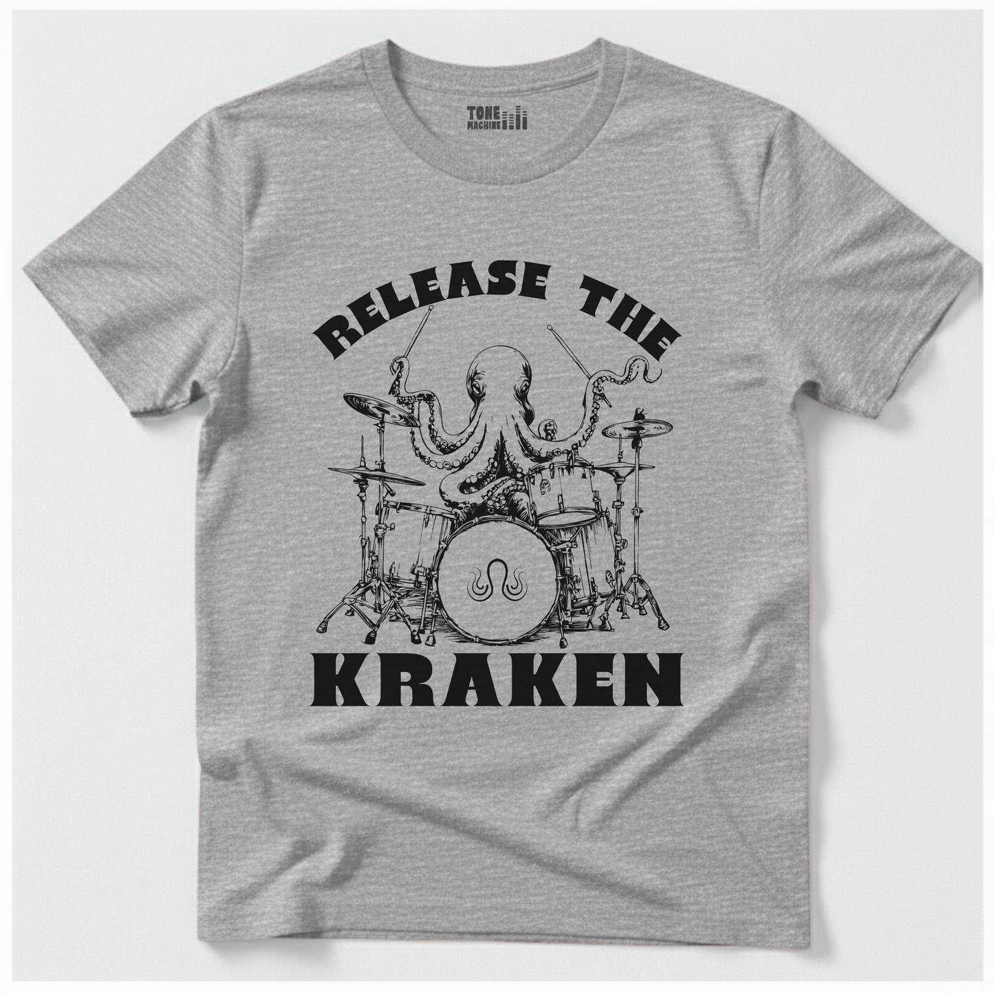 Release The Kraken Drum T-Shirt