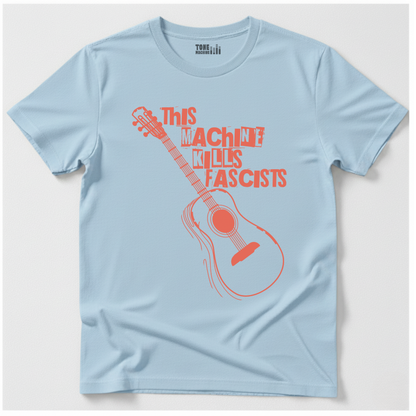 This Machine Kills Fascists Guitar T-Shirt