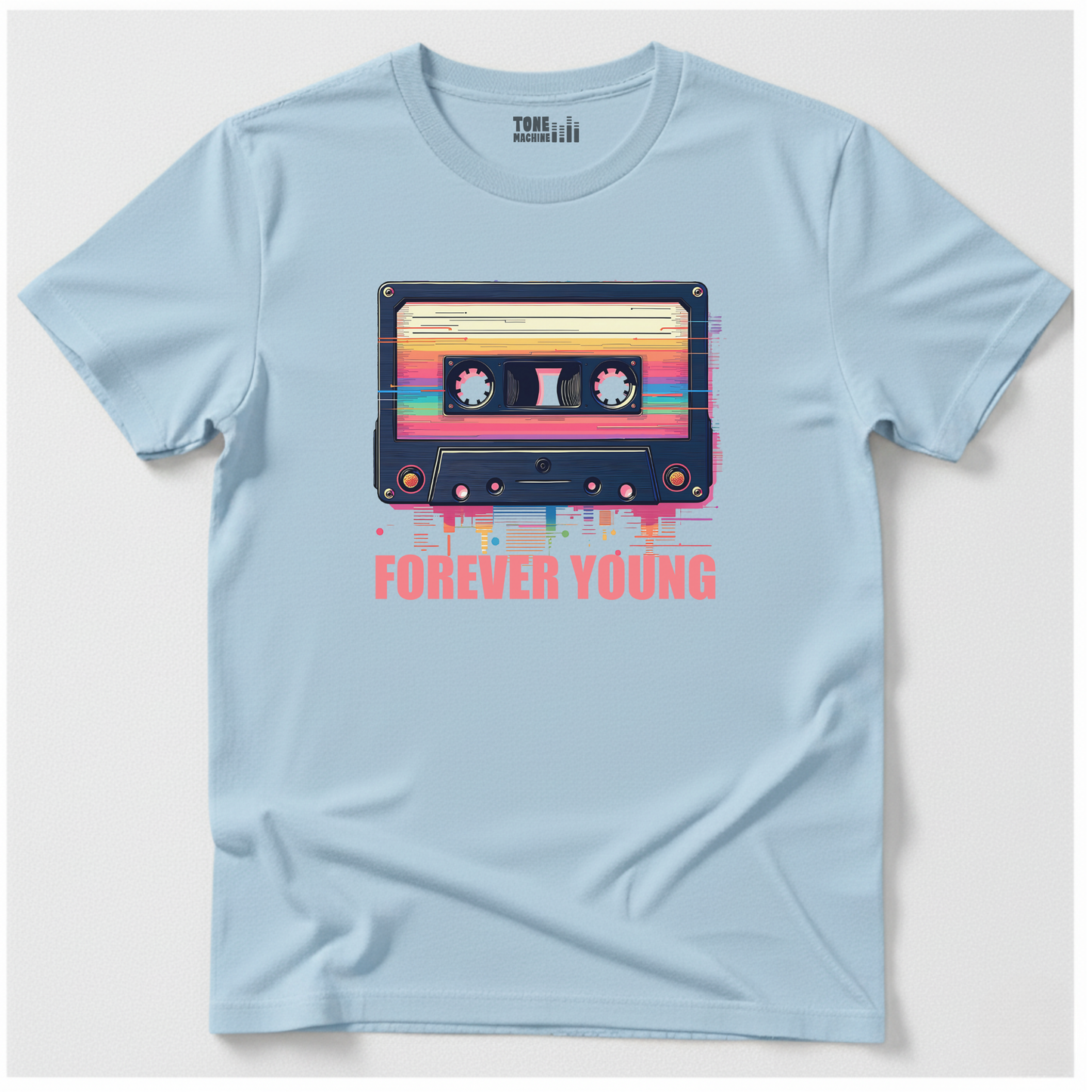Forever Young Cassette Retro T-Shirt