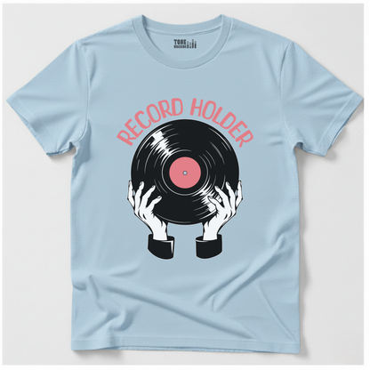 Record Holder Vinyl T-Shirt