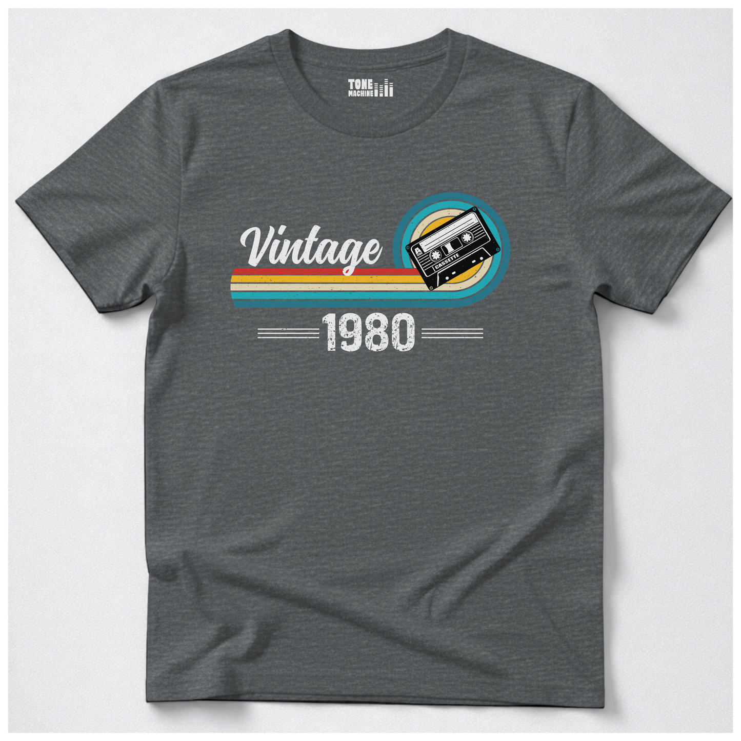 Vintage 1980 Cassette Retro T-Shirt