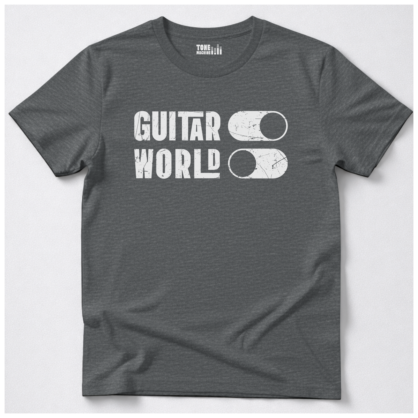 Guitar On World Off T-Shirt