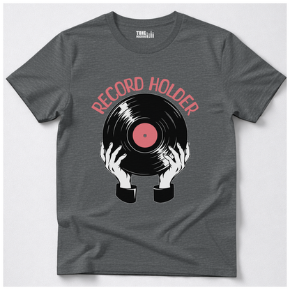 Record Holder Vinyl T-Shirt