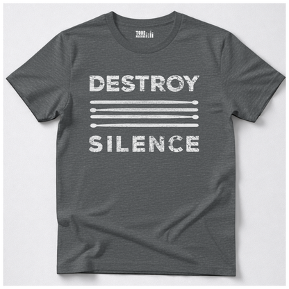 Destroy Silence Drum T-Shirt