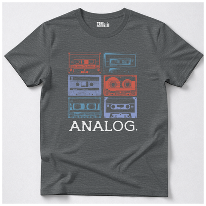 Analog Cassette Retro T-Shirt