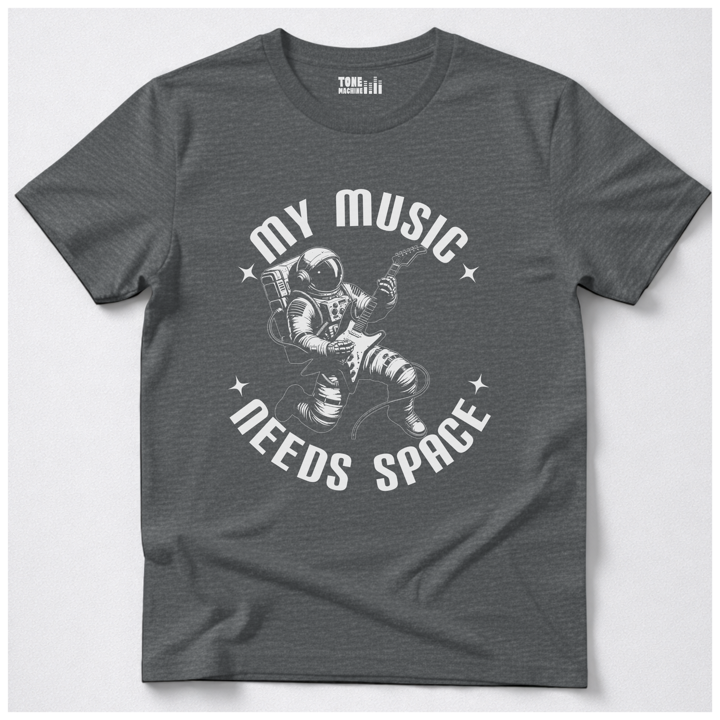 My Music Needs Space Guitar T-Shirt