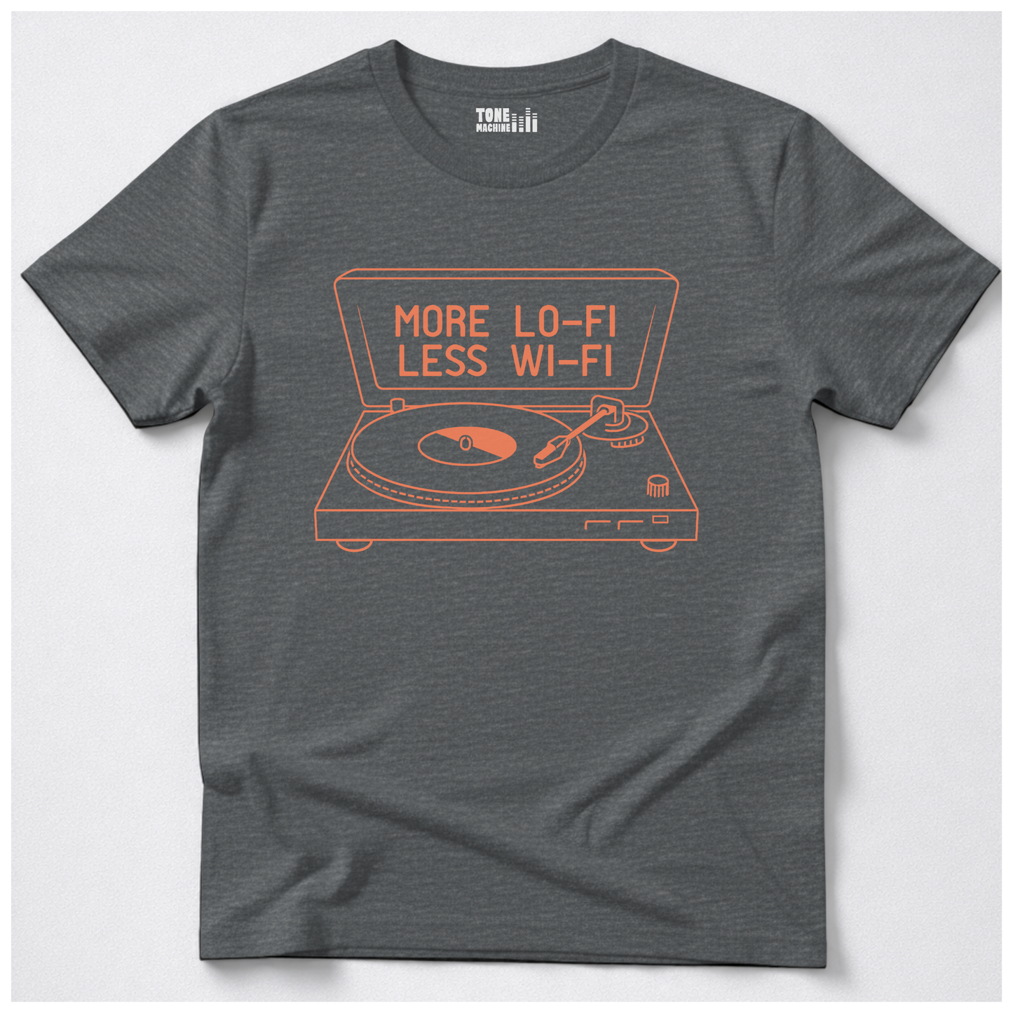 More Lo-Fi Less Wi-Fi Vinyl T-Shirt