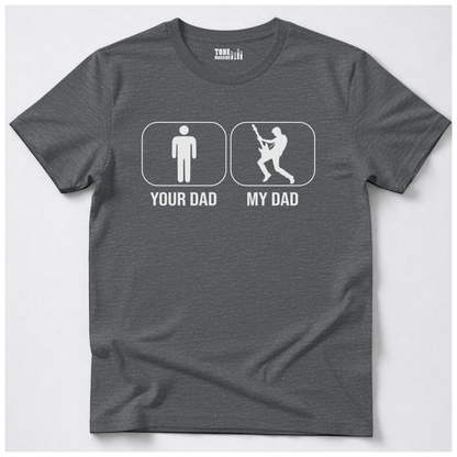 Your Dad My Dad Guitar Player T-Shirt