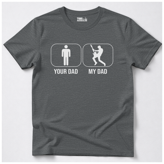 Your Dad My Dad Guitar Player T-Shirt