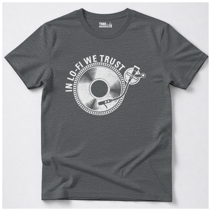 In Lo-Fi We Trust Vinyl T-Shirt
