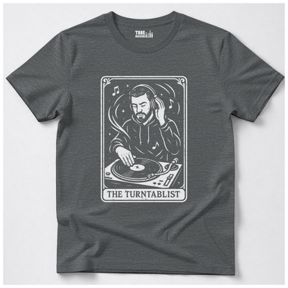 The Turntablist Tarot Card T-Shirt