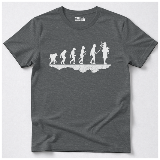 Bagpiper Evolution T-Shirt