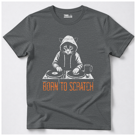 Born To Scratch DJ T-Shirt