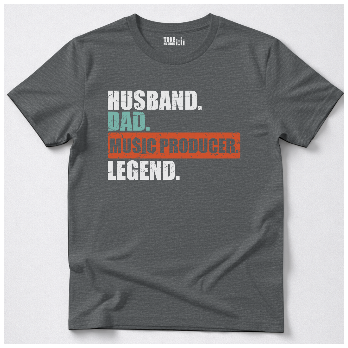 Husband Dad Music Producer Legend T-Shirt
