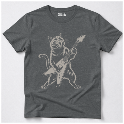 Distortion Kitty Guitar T-Shirt