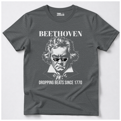 Beethoven Dropping Beats T-Shirt