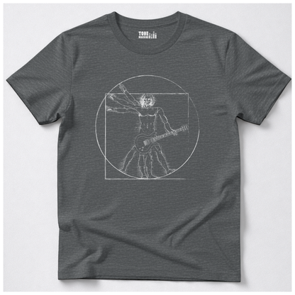 Vitruvian Guitar Man T-Shirt