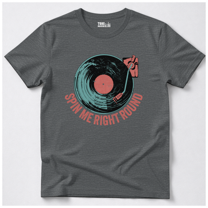 Spin Me Right Round Vinyl T-Shirt